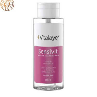 میسلار واتر ویتالیر مدل Sensivit مناسب پوست حساس حجم 250 میلی لیتر