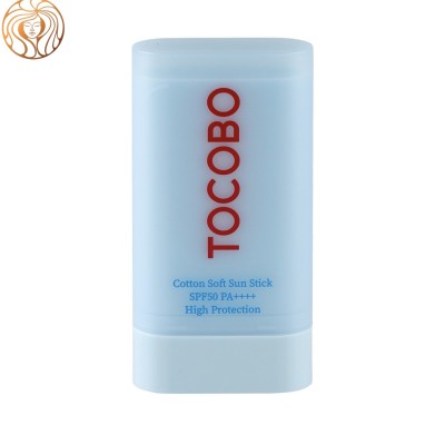 ضد آفتاب استیکی توکوبو اصل با SPF 50 حاوی عصاره پنبه کتان وزن 19 گرم