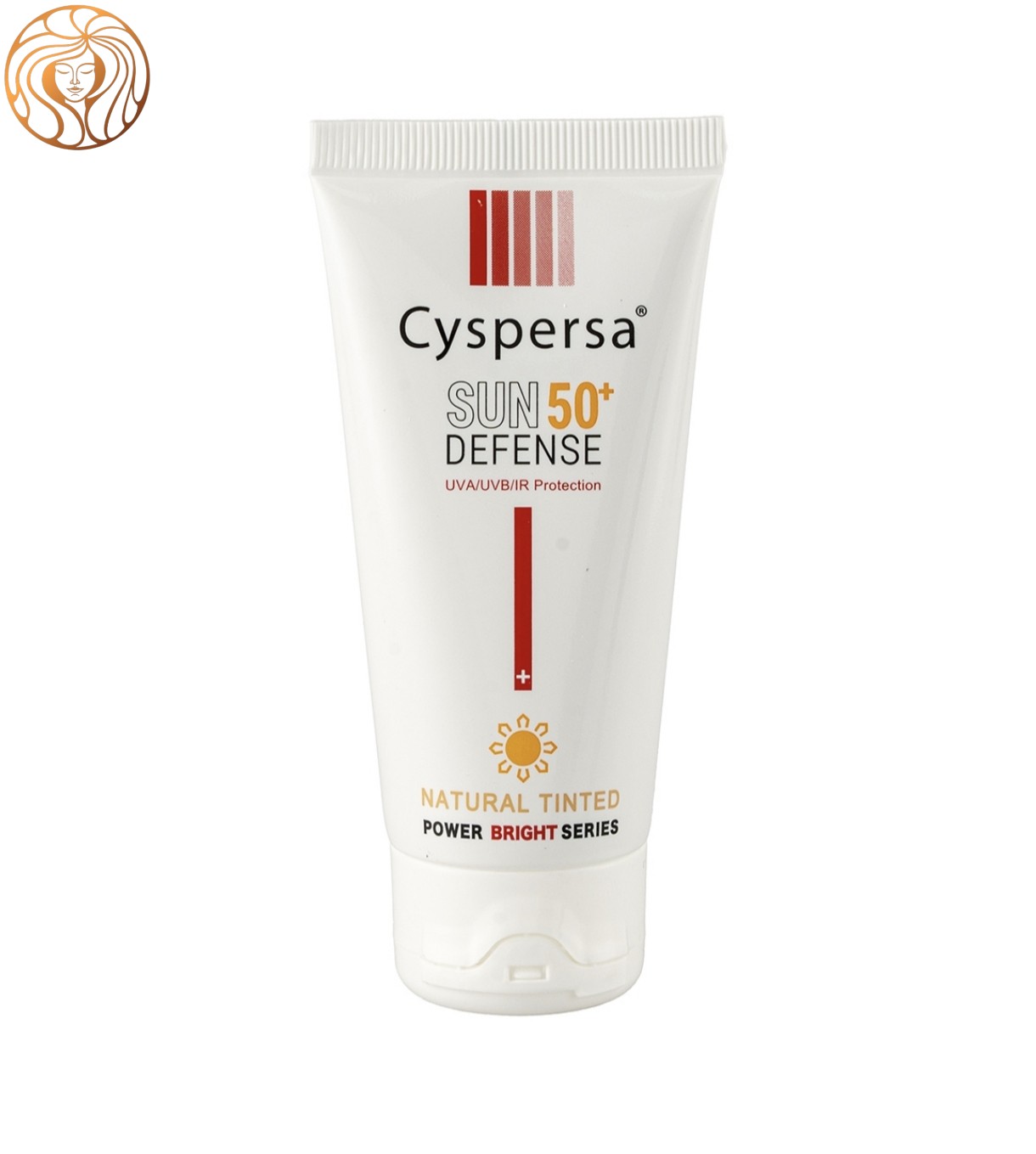 کرم ضد آفتاب رنگی روشن کننده سیسپرسا با SPF50 حجم 50 میلی لیتر