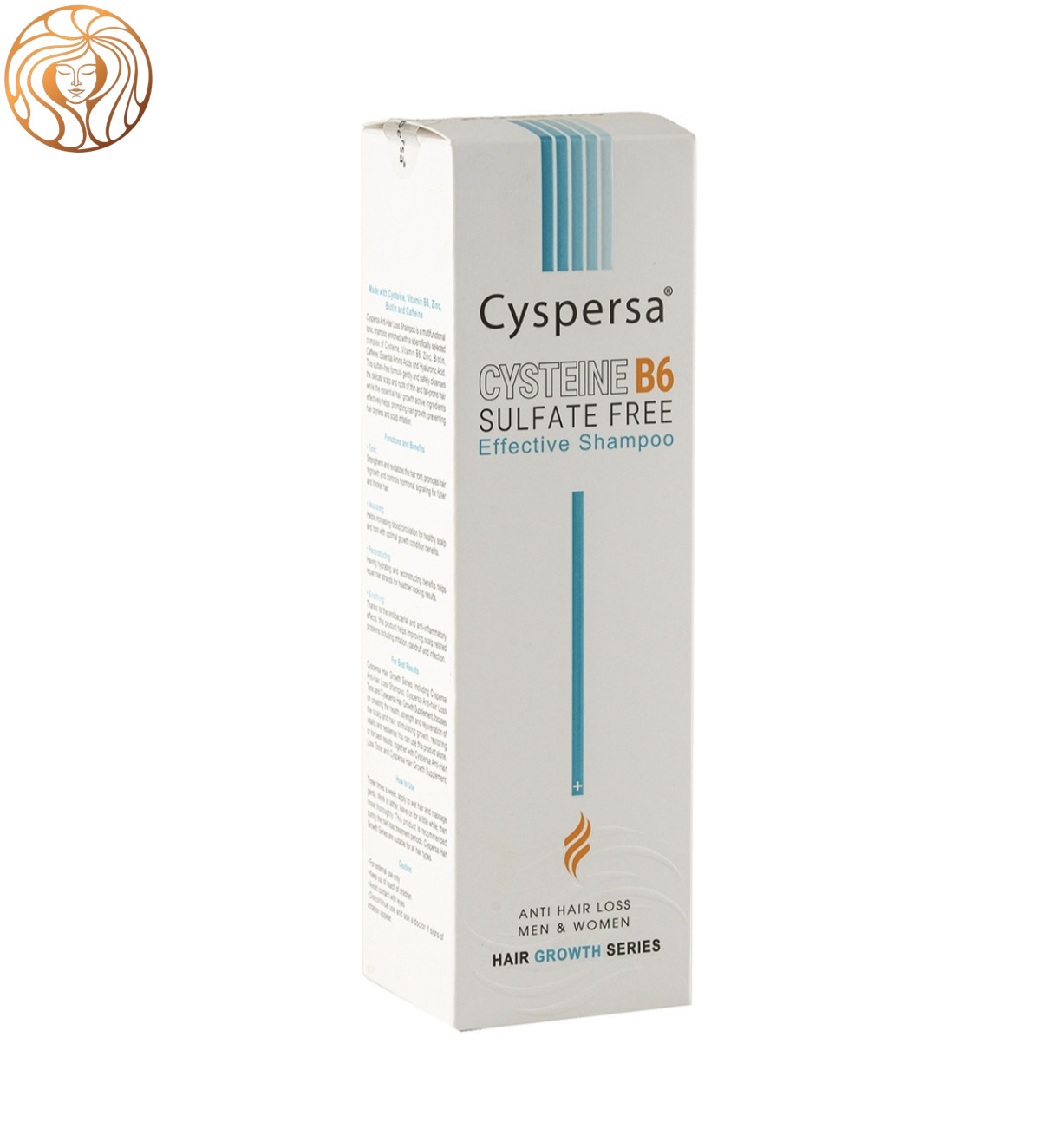 شامپو فاقد سولفات و ضد ریزش سیسپرسا مدل Cysteine B6 حجم 250 میلی لیتر