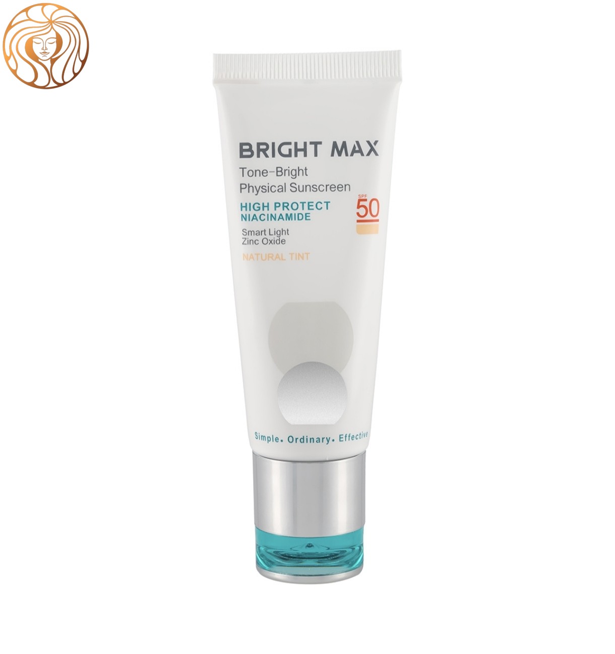 ضد آفتاب فیزیکال رنگی برایت مکس مدل Tone Bright با SPF 50 حجم 40 میلی لیتر