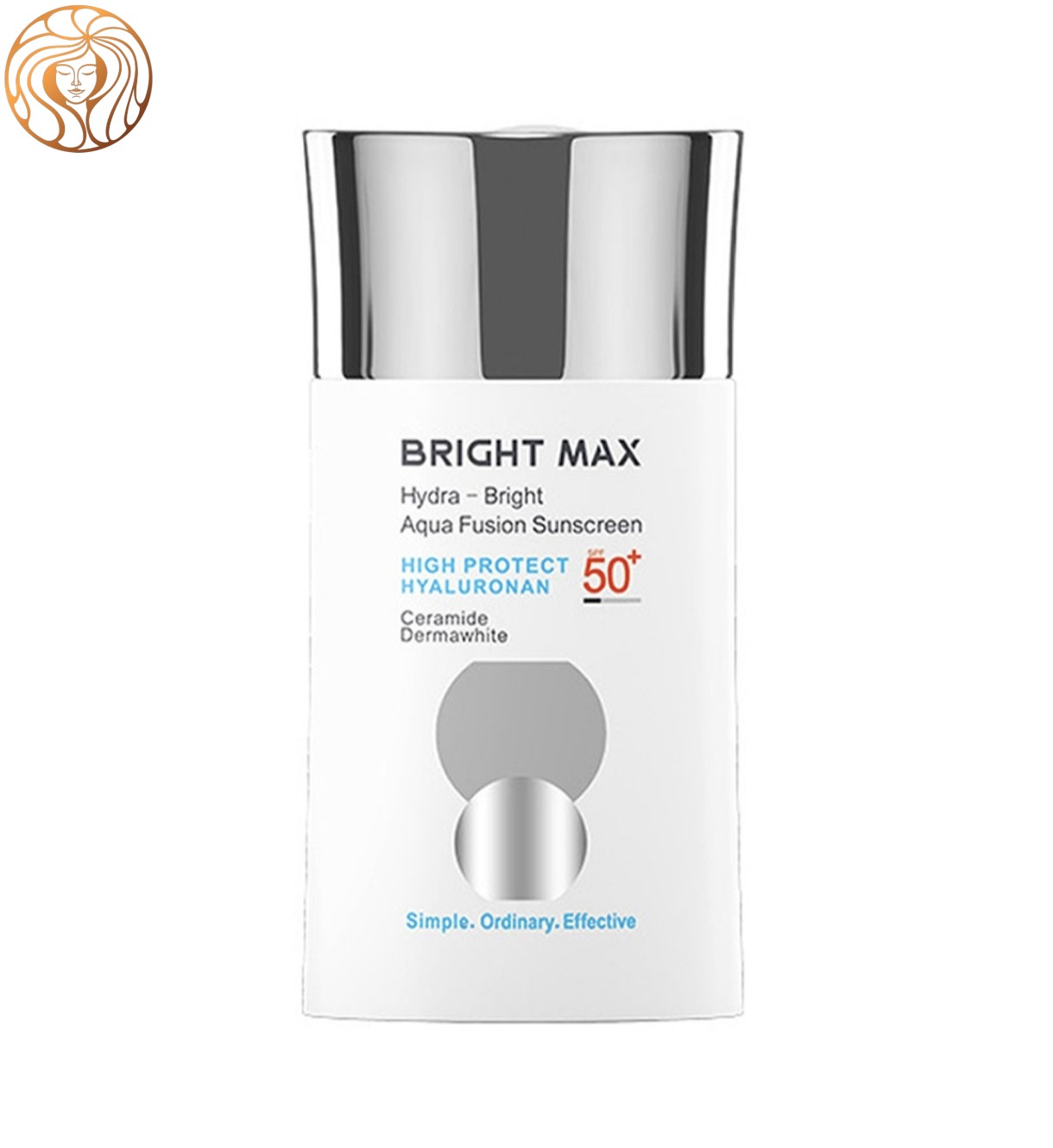 فلوئید ضد آفتاب برایت مکس دارای spf50 حجم 50 میلی لیتر