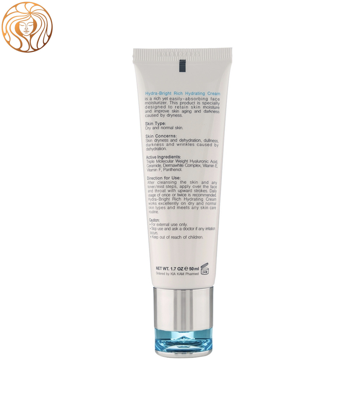 کرم آبرسان برایت مکس مدل Rich Hydrating حجم 50 میلی لیتر
